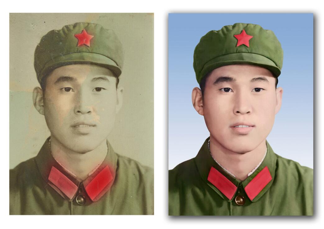 庆阳破损照片修复-18